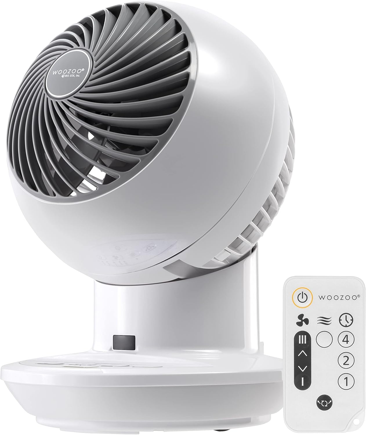 IRIS USA WOOZOO Air Circulator Fan with Remote and Oscillation
