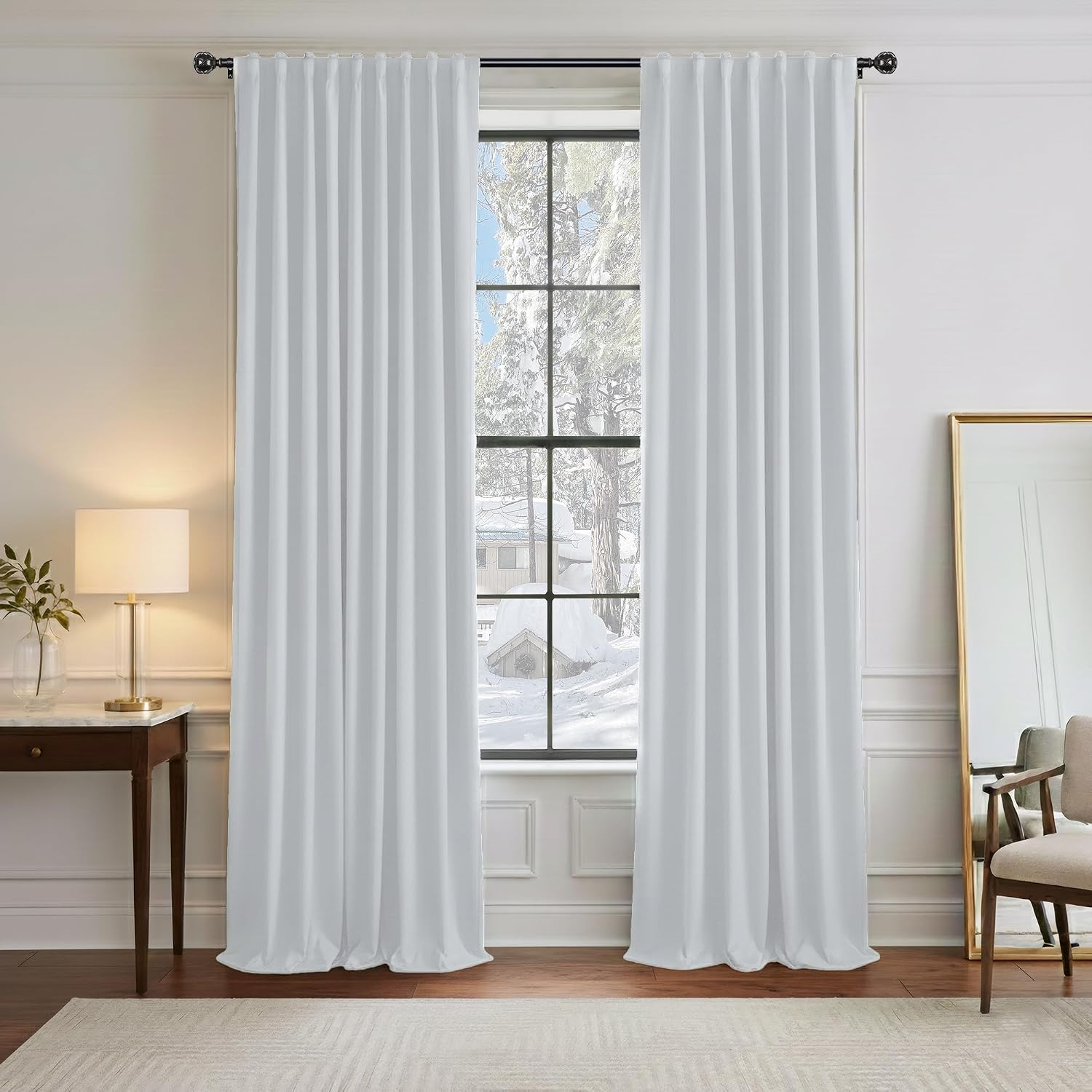 Detalle de PONY DANCE Room Darkening Curtains, 42 x 84 Inches