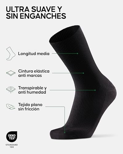 Thumbnail 1 de Chaussettes diabétiques DANISH ENDURANCE, 3 paires 🚶