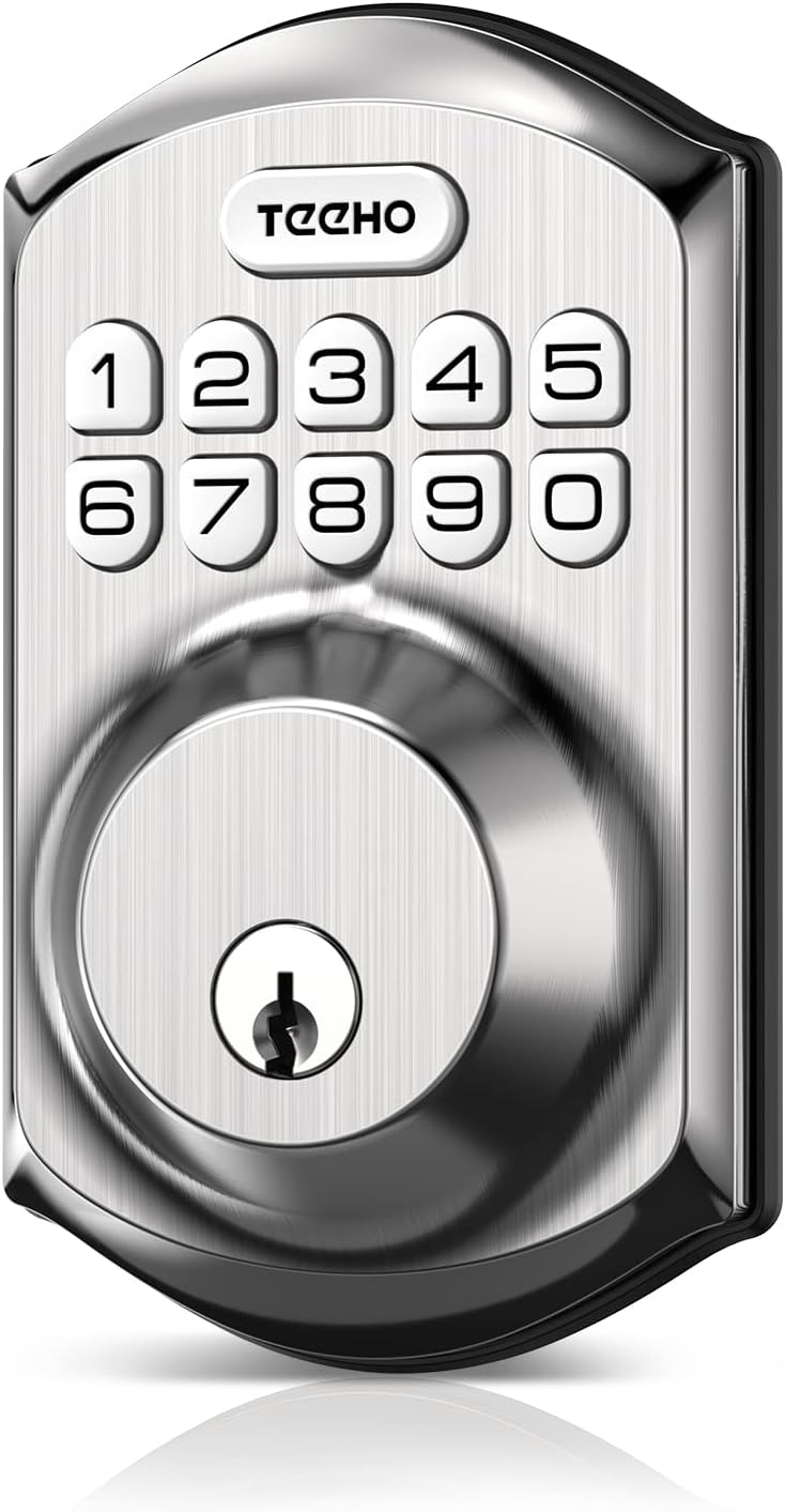 TEEHO TE001 Keyless Deadbolt 20 Codes 🔐