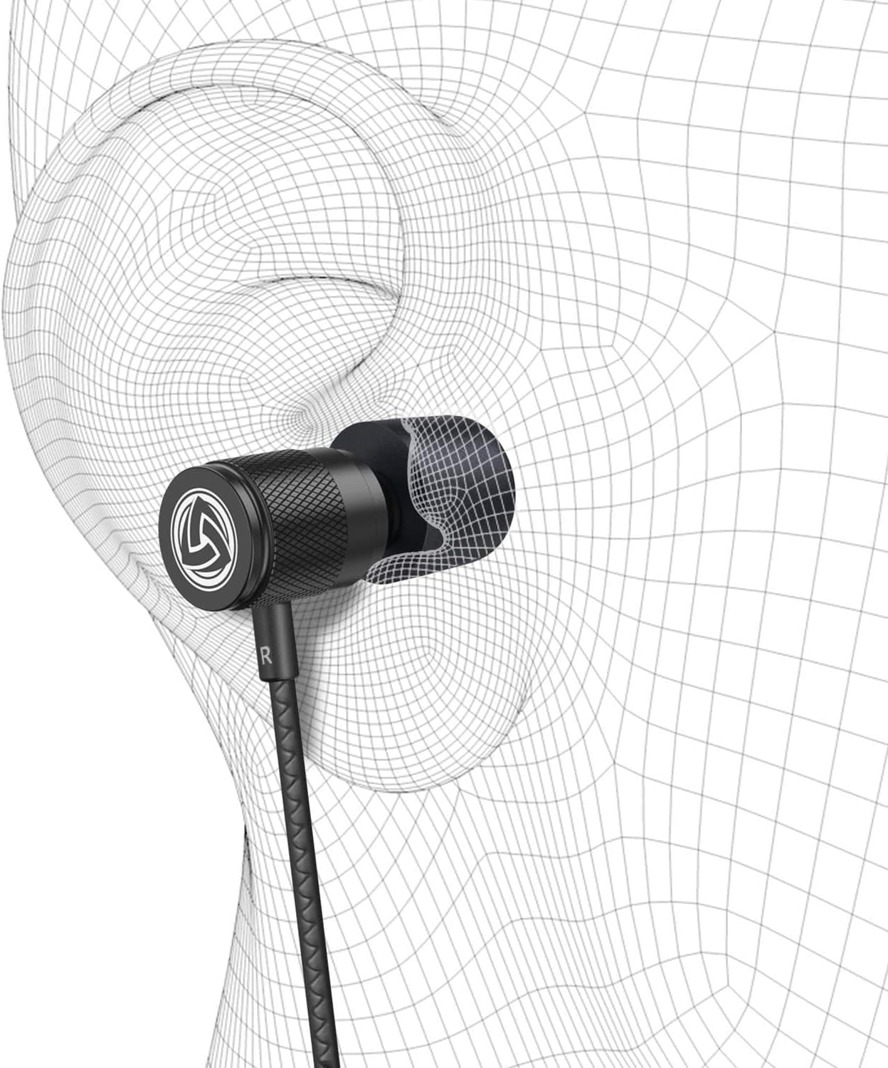 Thumbnail 6 de Ludos ULTRA Wired Earbuds: In-Ear Headphones with Microphone, Volume Control and 5-Year Warranty