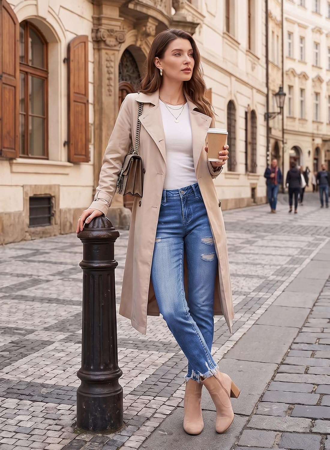 Thumbnail 2 de EVALESS High Waisted Tummy Control Jeans