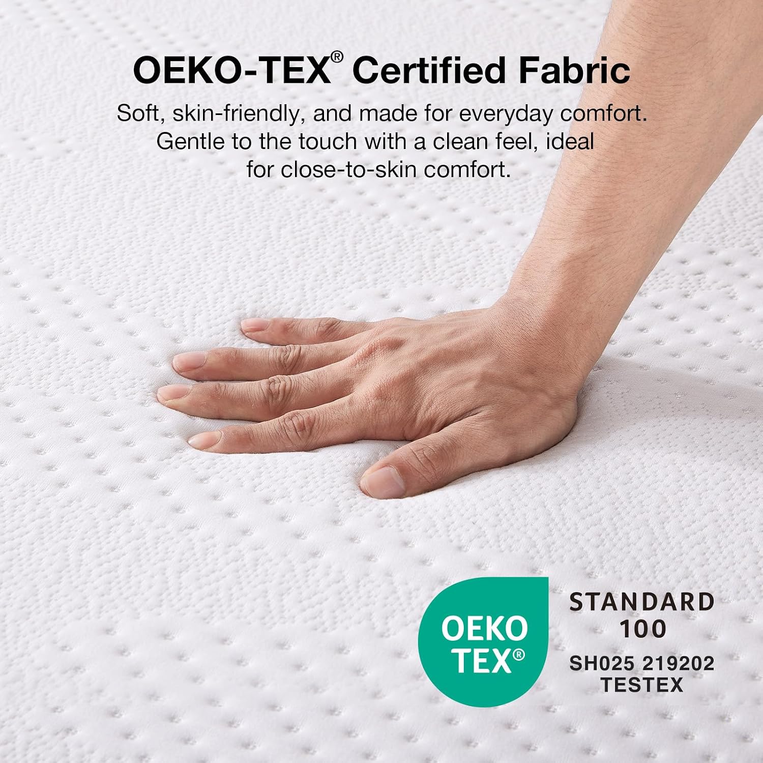 Detalle 2 de Novilla B-2510M01908-8-T-CA Twin Mattress, 8-Inch Gel Memory Foam