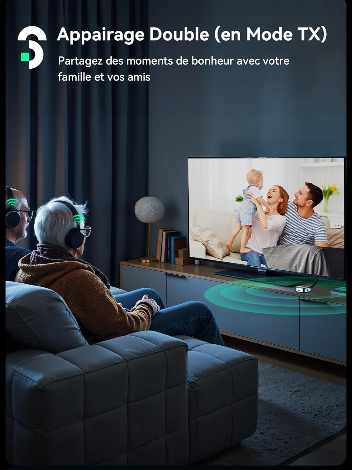 Thumbnail 4 de SOOMFON Transmetteur Bluetooth 1,1 pouces