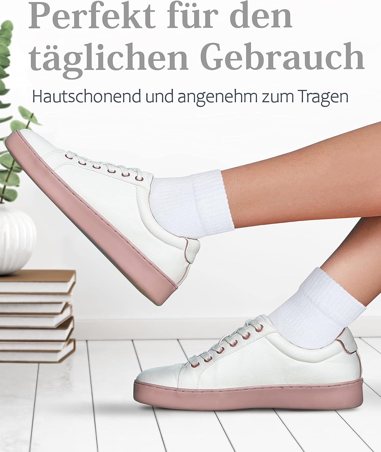 Detalle 2 de Fiera Besa Diabetiker-Socken Damen