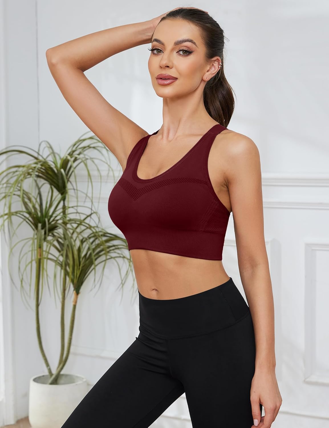 Thumbnail 3 de Litherday Brassière de sport femme sans armature avec coussinets amovibles
