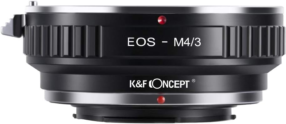 Detalle de K&F CONCEPT EOS-M4/3 Objektivadapter – EF/EF-S auf M4/3 Manual Adapter