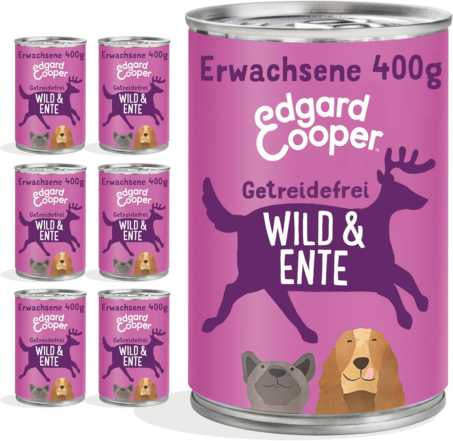 Thumbnail 6 de Edgard Cooper Nassfutter für Hunde – Huhn & Truthahn, grain-free, 800 g × 6 (Getreidefrei)