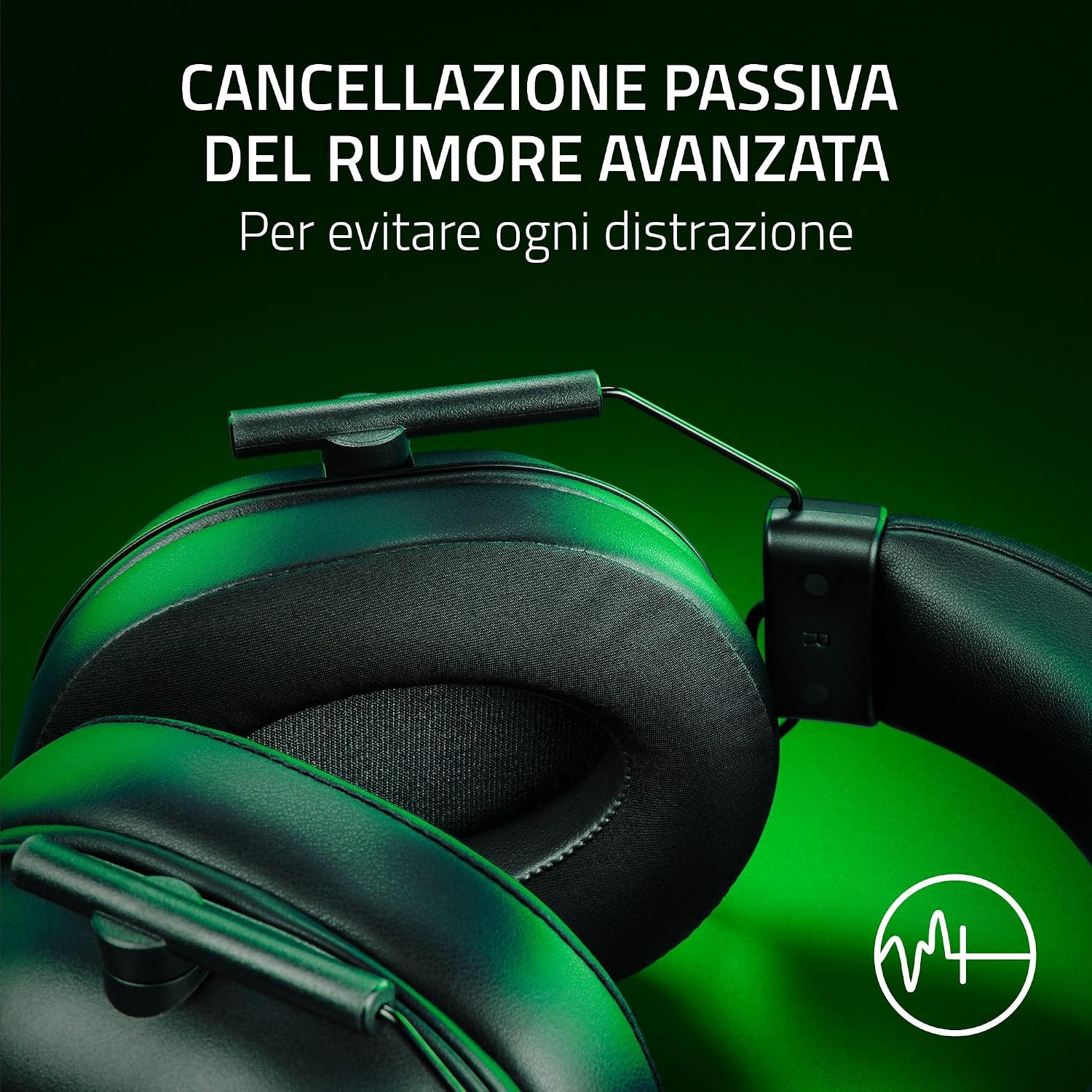 Thumbnail 3 de Razer Blackshark V2 X (licenza per Xbox) cuffie e-sport cablate con microfono cardioide da 3,5 mm
