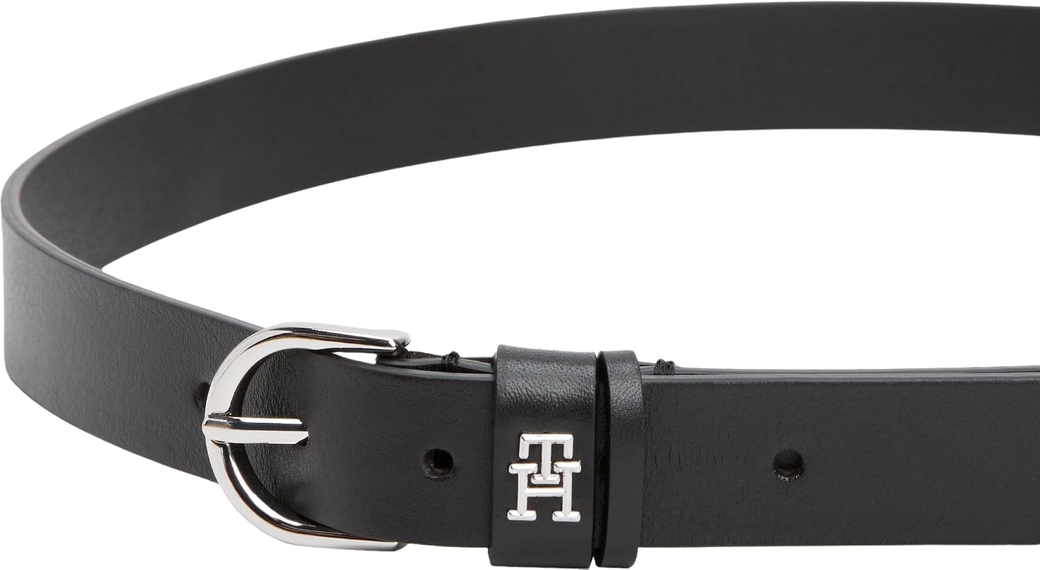 Detalle de Tommy Hilfiger Damen Gürtel Essential Effortless – Ledergürtel, 2,5 cm