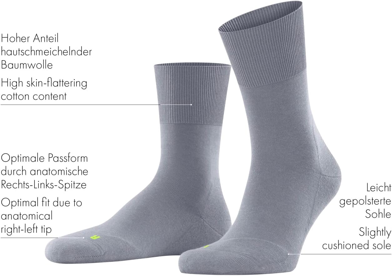 Thumbnail 3 de FALKE Unisex Run Socks Thin Plush Soles – Cushioned yet Breathable Cotton Everyday Trainers Socks