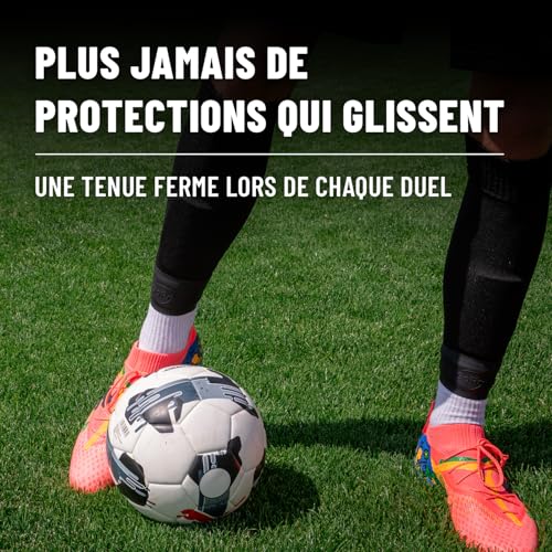 Detalle 2 de SoPro Maintien Protege Tibia de Football – Bande de maintien pour chaussettes