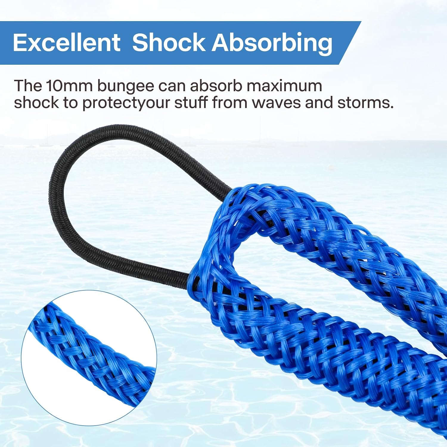 Detalle 1 de Bungee Dock Line, Nylon