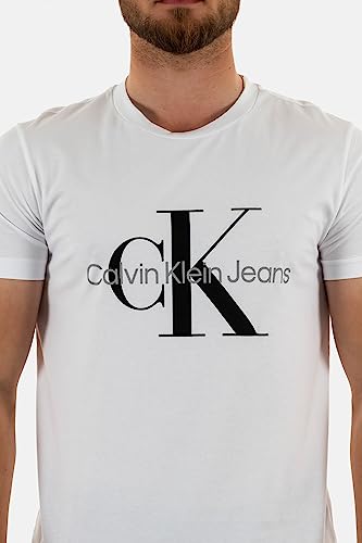Detalle de Calvin Klein S/S T-Shirt: minimalista e confortevole in cotone rigenerato