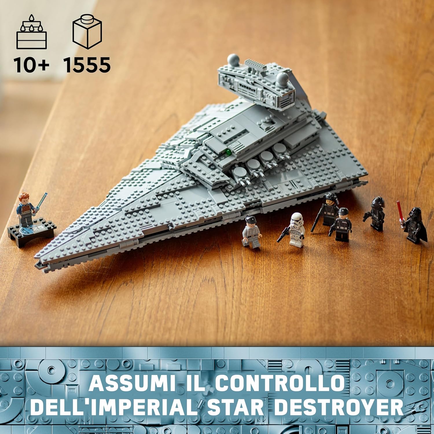 Thumbnail 1 de LEGO Star Wars 75394 Imperial Star Destroyer – Dominio della Galassia con Interni Dettagliati e 7 Minifigure
