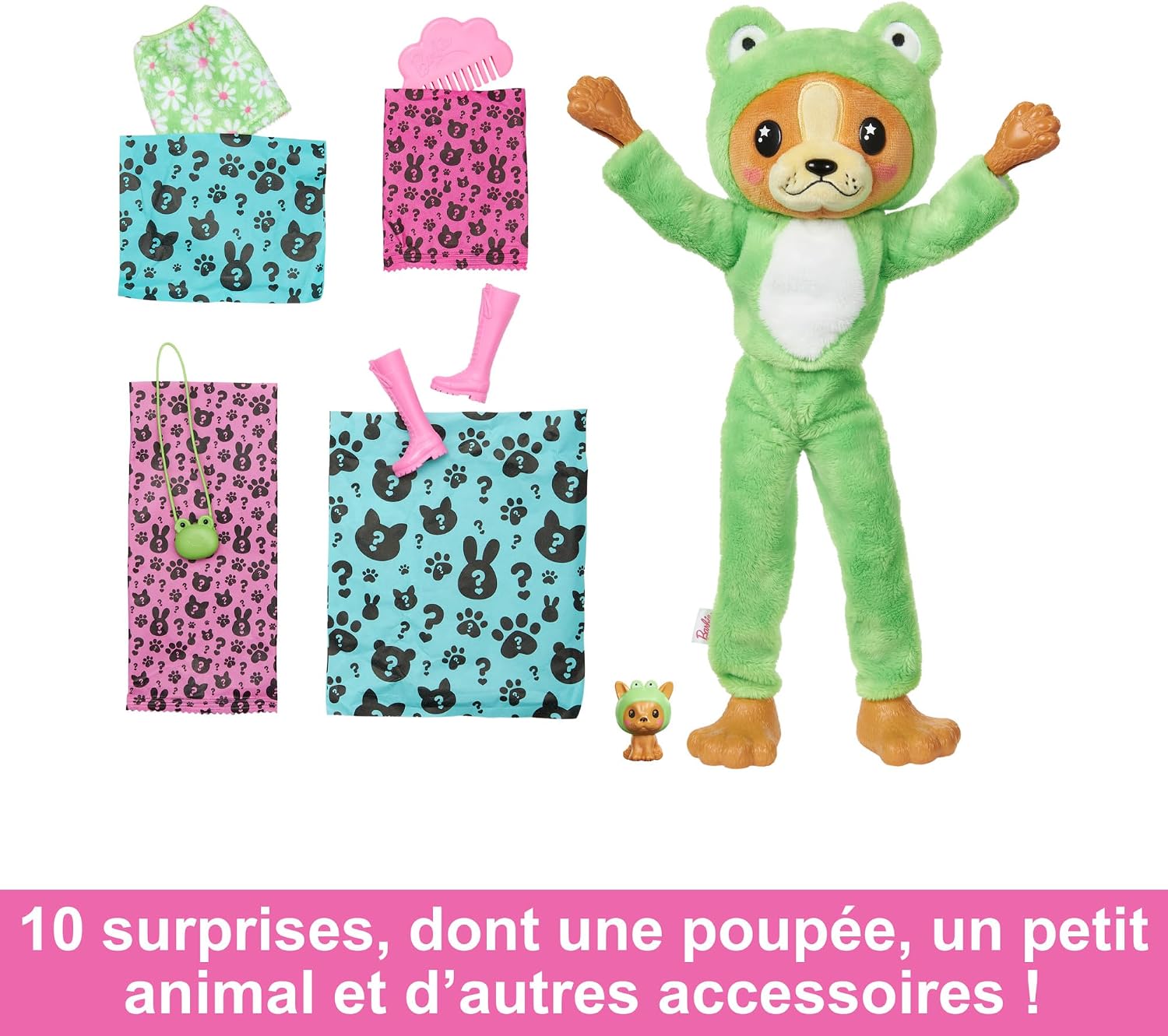 Detalle de Barbie HRK24 Coffret Cutie Reveal 10 surprises