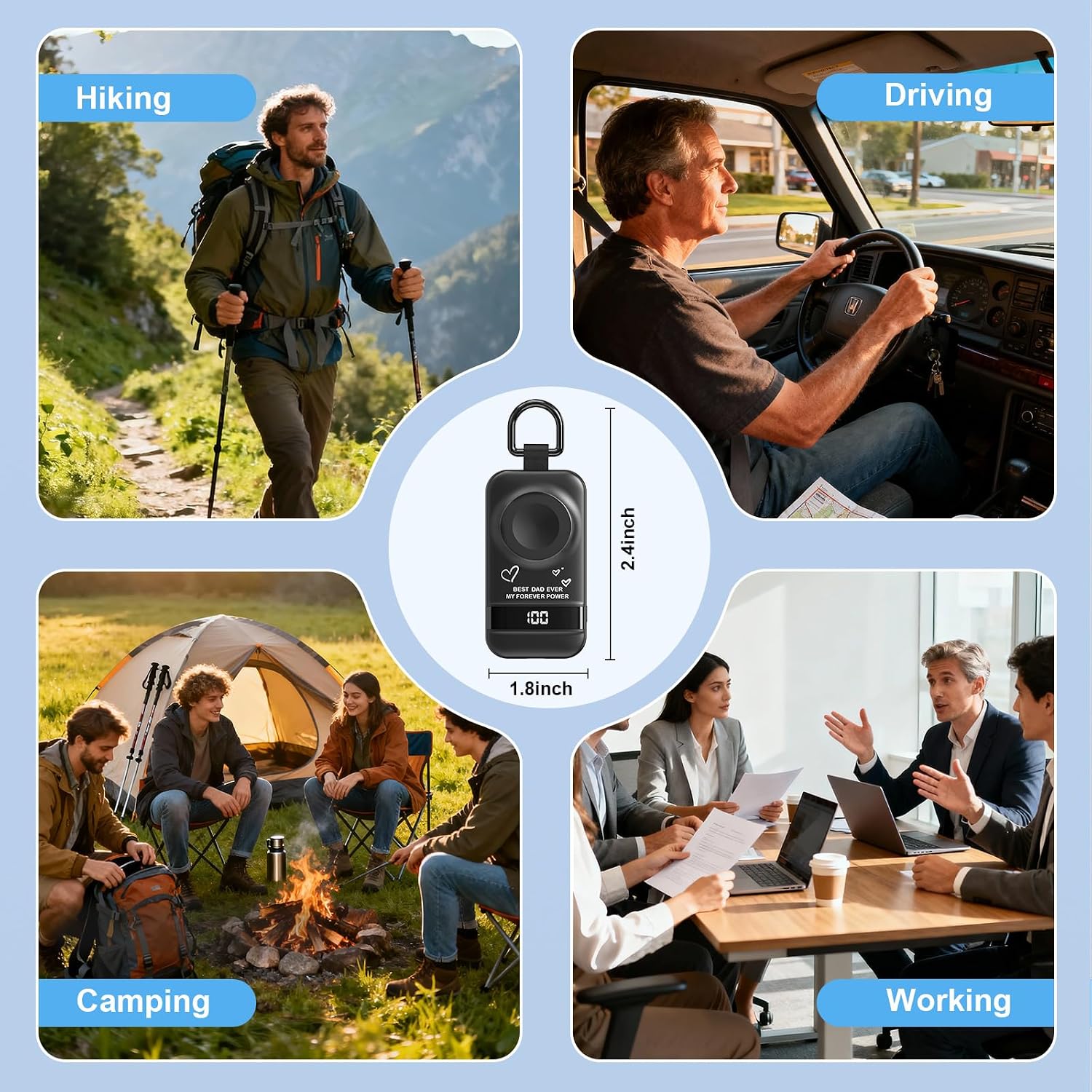 Thumbnail 6 de Convoltyai Apple Watch Portable Charger, 2500mAh
