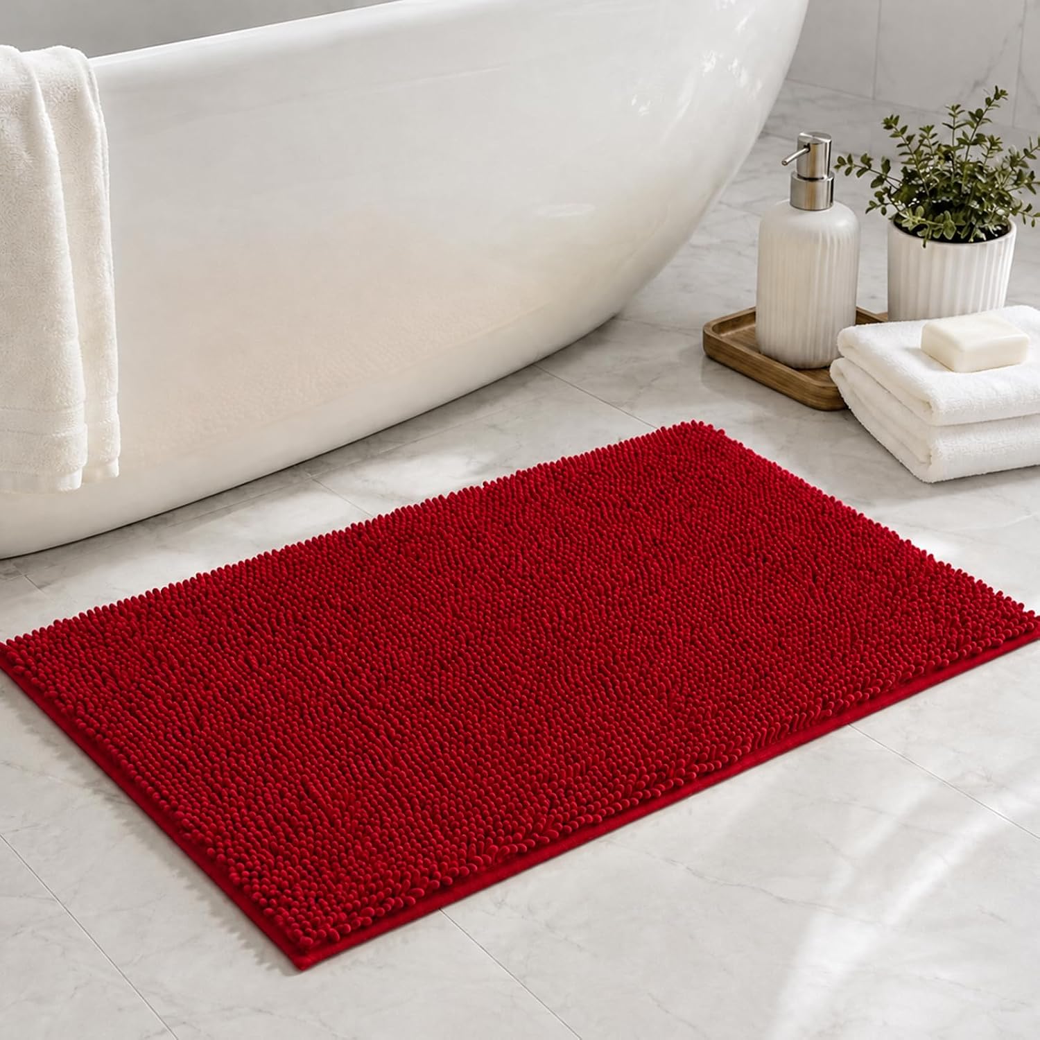 Detalle de Avrilo Bathroom Rug 47" x 24