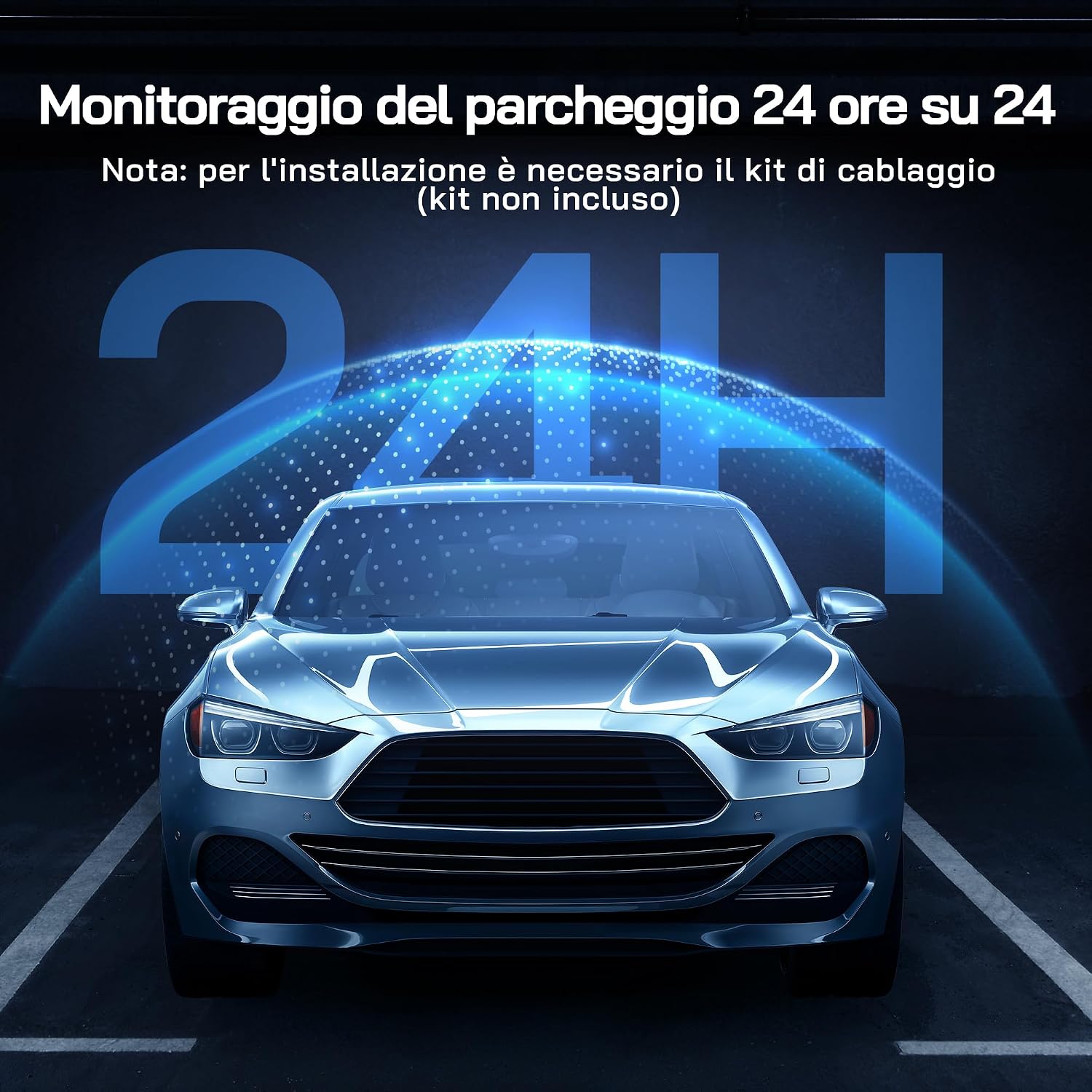 Detalle de WOLFANG Dash Cam Auto 1440P 170°