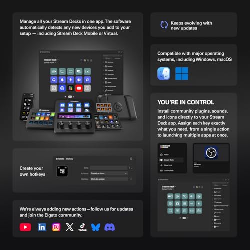 Thumbnail 7 de Elgato Stream Deck XL Advanced Studio Controller, 32 Keys