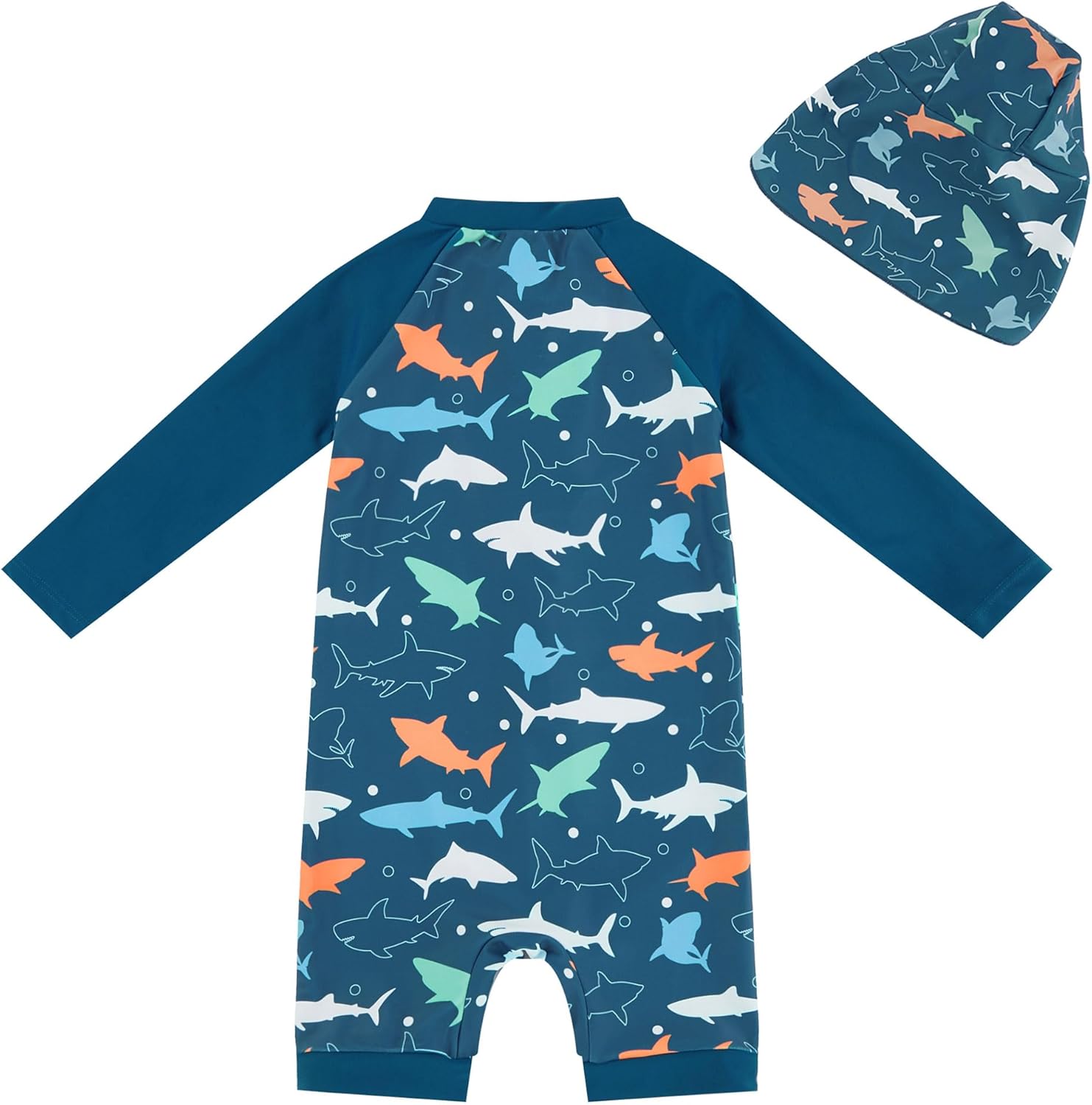 Thumbnail 4 de UMELOK Baby Badeanzug mit Sonnenhut UV Schutz (UPF 50+) für Baby Jungen