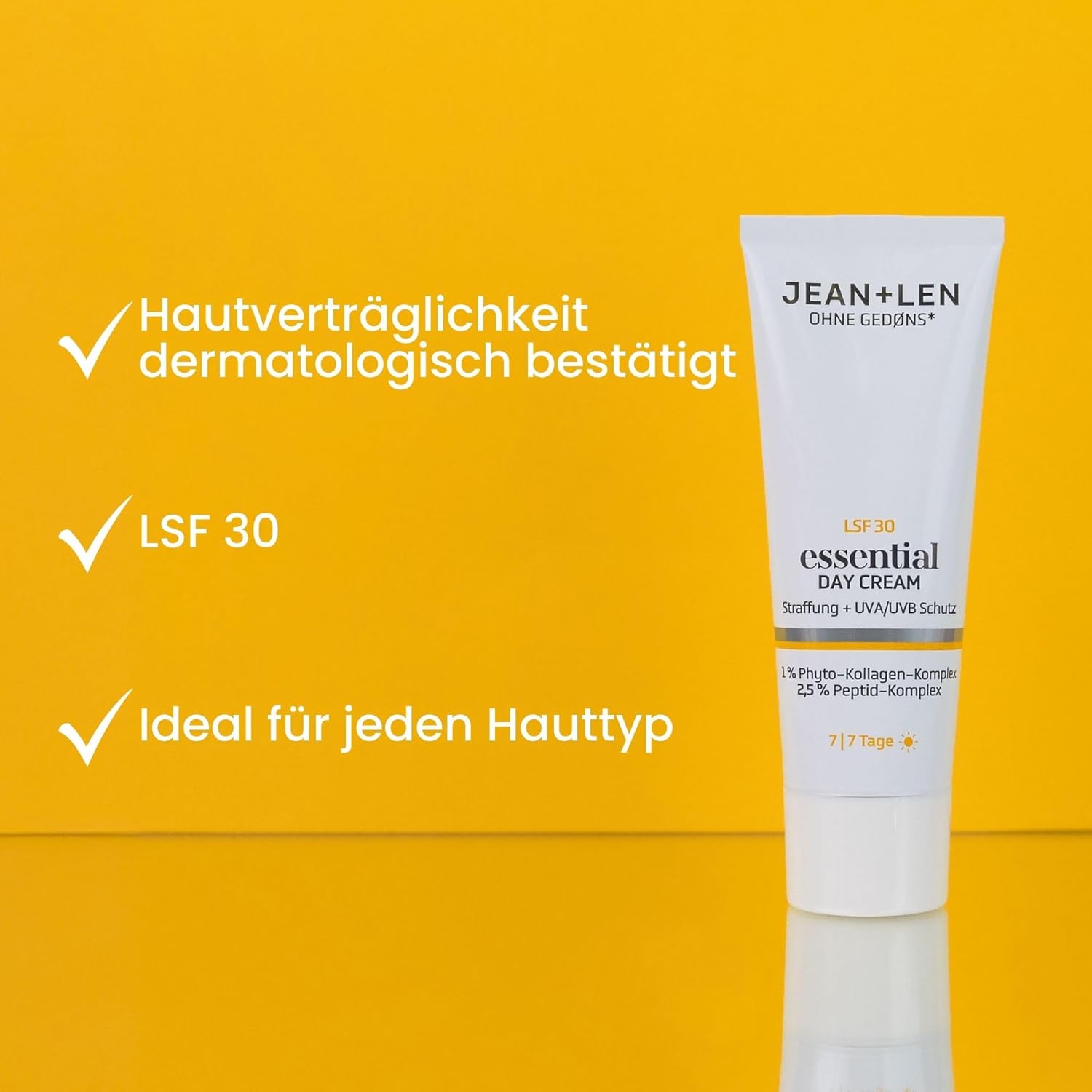 Thumbnail 5 de Jean & Len Essential Day Cream – vegan, parfumfrei, mit LSF 30