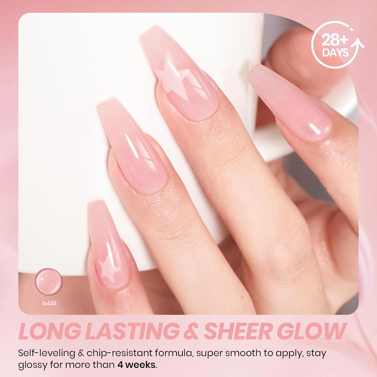 Detalle de Beetles UV-Gel Nagellack Nude Cremebraun, 15 ml (LED/UV-Lampe erforderlich) – Gel-Nagellack für DIY & Heimmaniküre