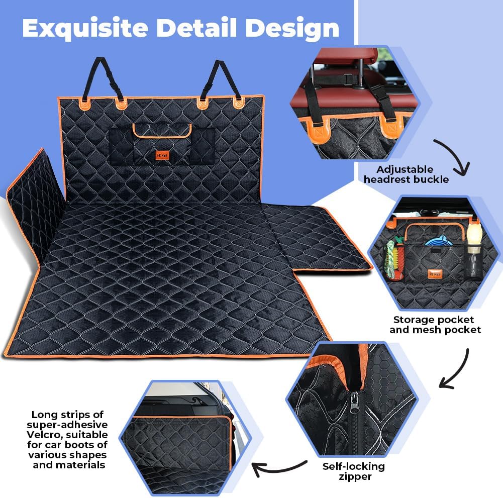 Thumbnail 5 de KYG Car Boot Protector 185x105cm waterproof liner