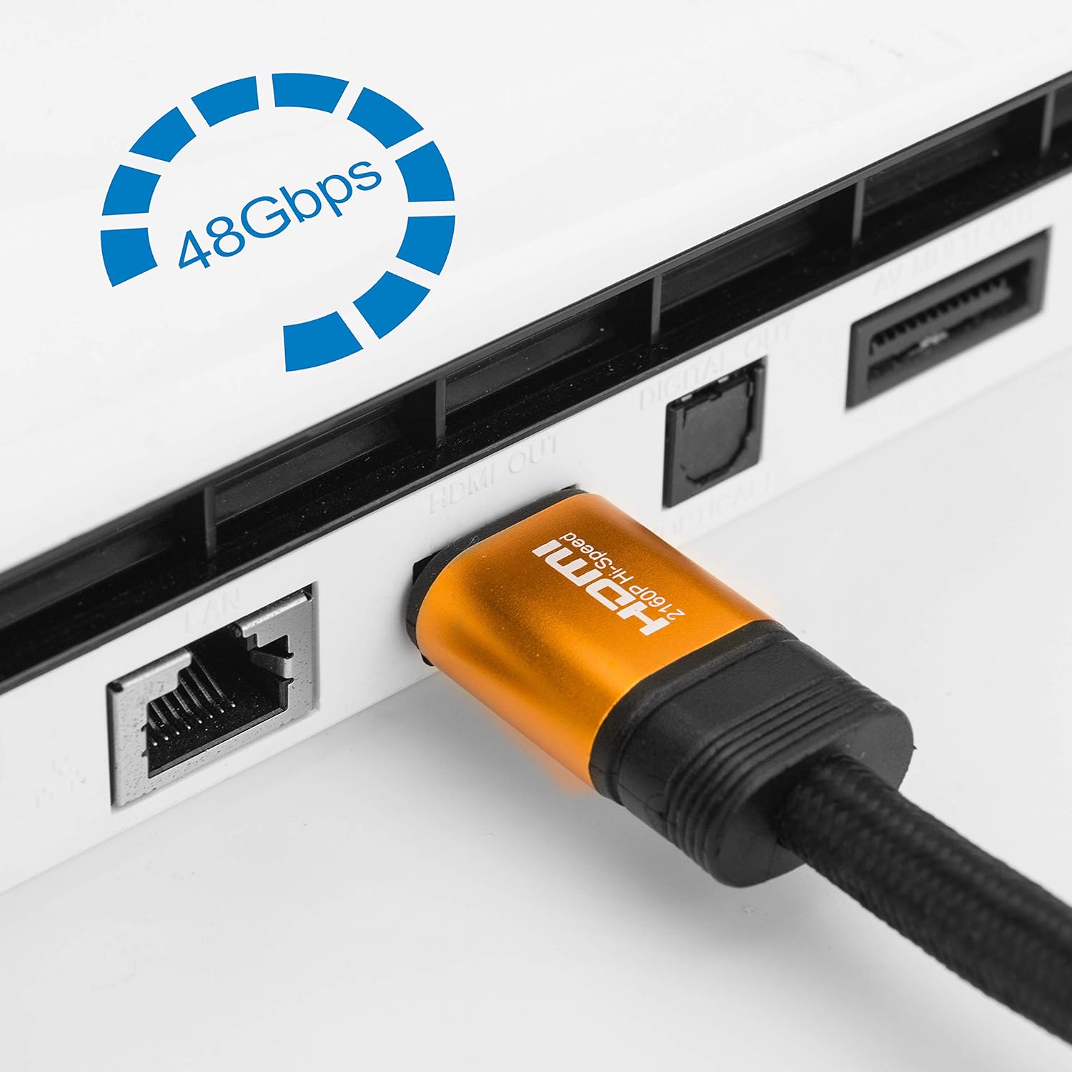 Thumbnail 2 de IBRA 8K HDMI Cable 2m HDMI 2.1, 48Gbps