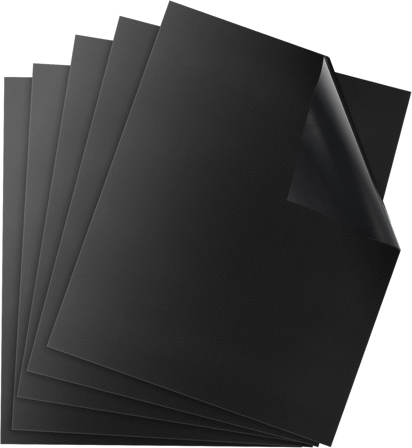 DIKER Grillmatte für Gasgrill (5er Set) 50x40 cm – wiederverwendbare Antihaft-Grillmatten