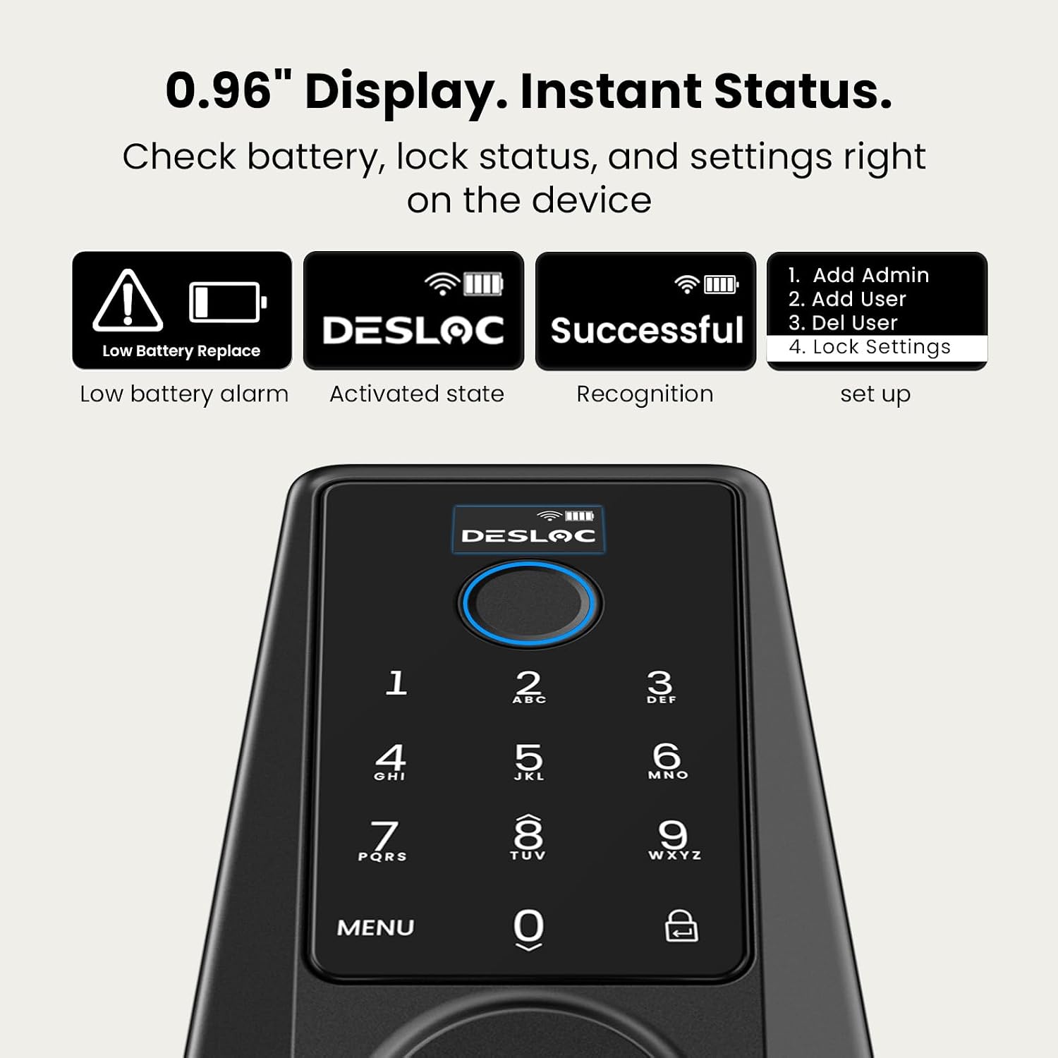 Thumbnail 3 de DESLOC smart lock D110 Plus