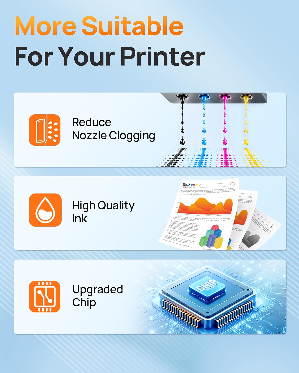 Thumbnail 6 de E-Z Ink Remanufactured Ink Cartridges 288XL