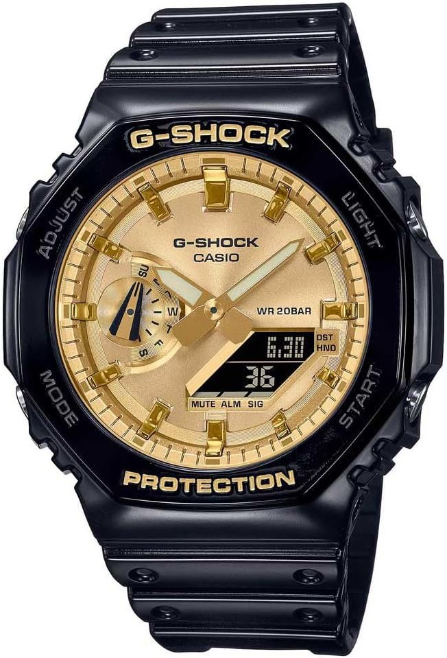 Detalle de G-Shock GA-2100GB-1AER Orologio digitale nero