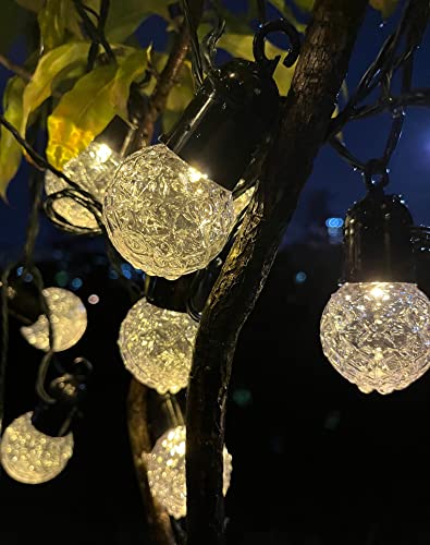 Thumbnail 11 de sylvwin G40 Guirnalda de luces exterior 18 m, 8 modos blanco cálido