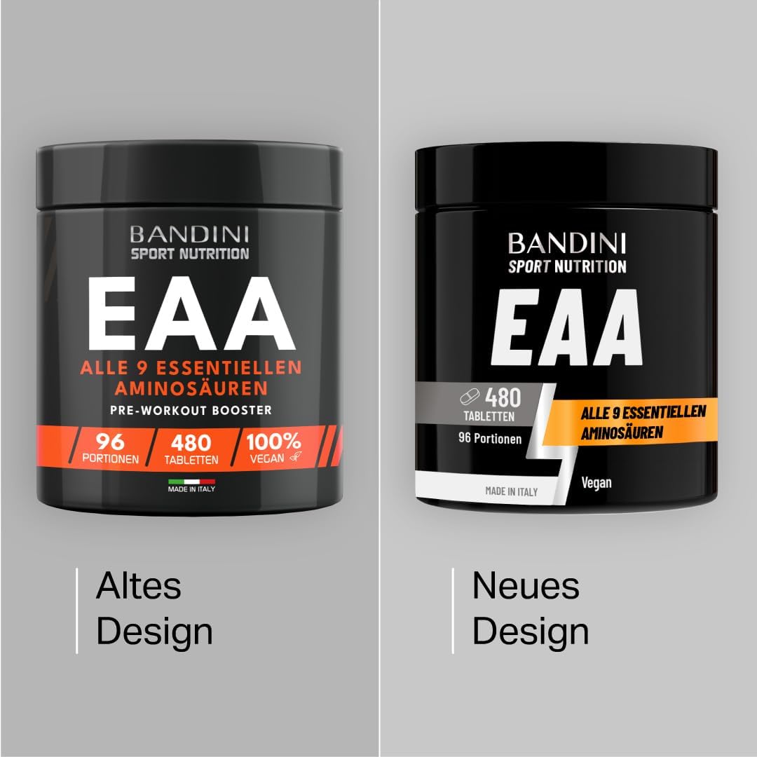 Thumbnail 1 de Bandini EAA Aminosäuren Komplex 480 Tabletten