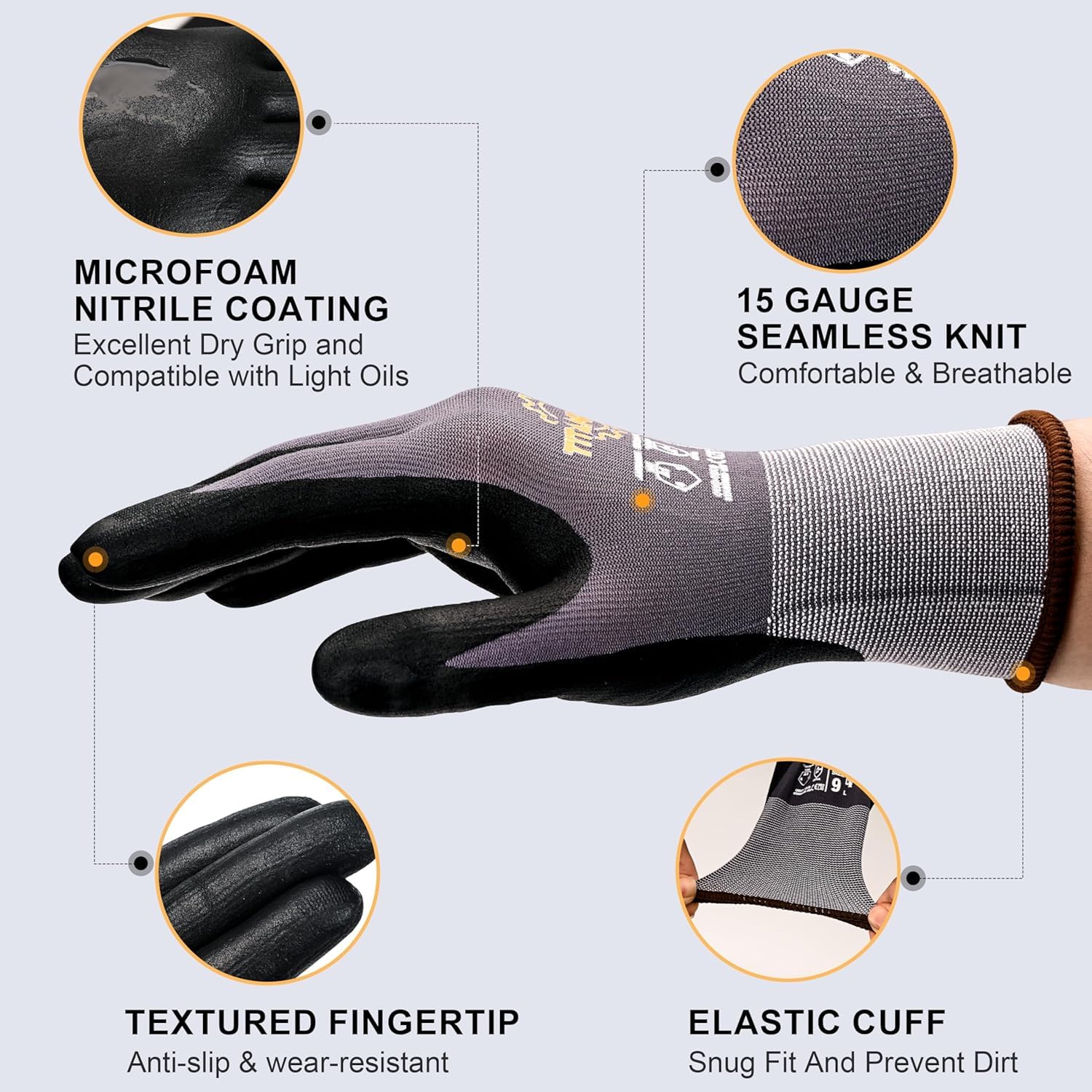 Thumbnail 6 de TitanFlex Work Gloves, Large