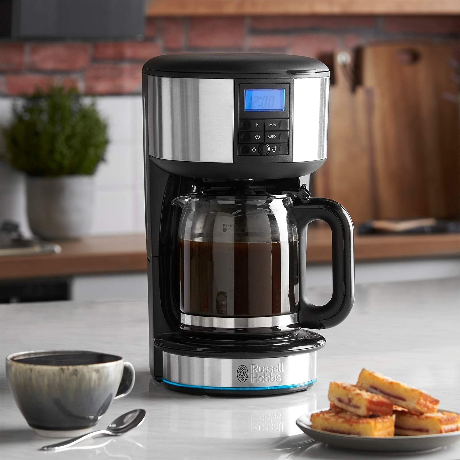Thumbnail 1 de Russell Hobbs Buckingham Filter Coffee Machine (1.25L Carafe, 10 Cups)