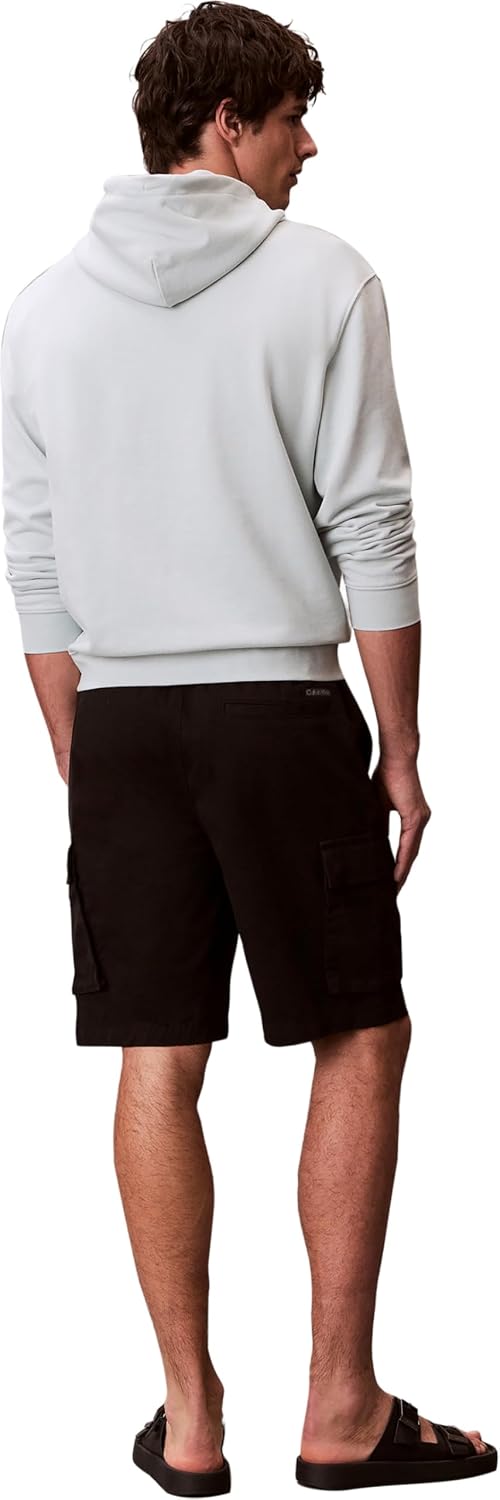 Detalle de Calvin Klein Men’s Cotton Pull-on Knee Length Cargo Shorts