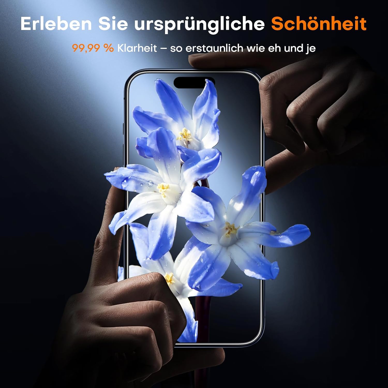 Thumbnail 5 de TOCOL Panzerfolie für iPhone 15 Pro Max Sichtschutz