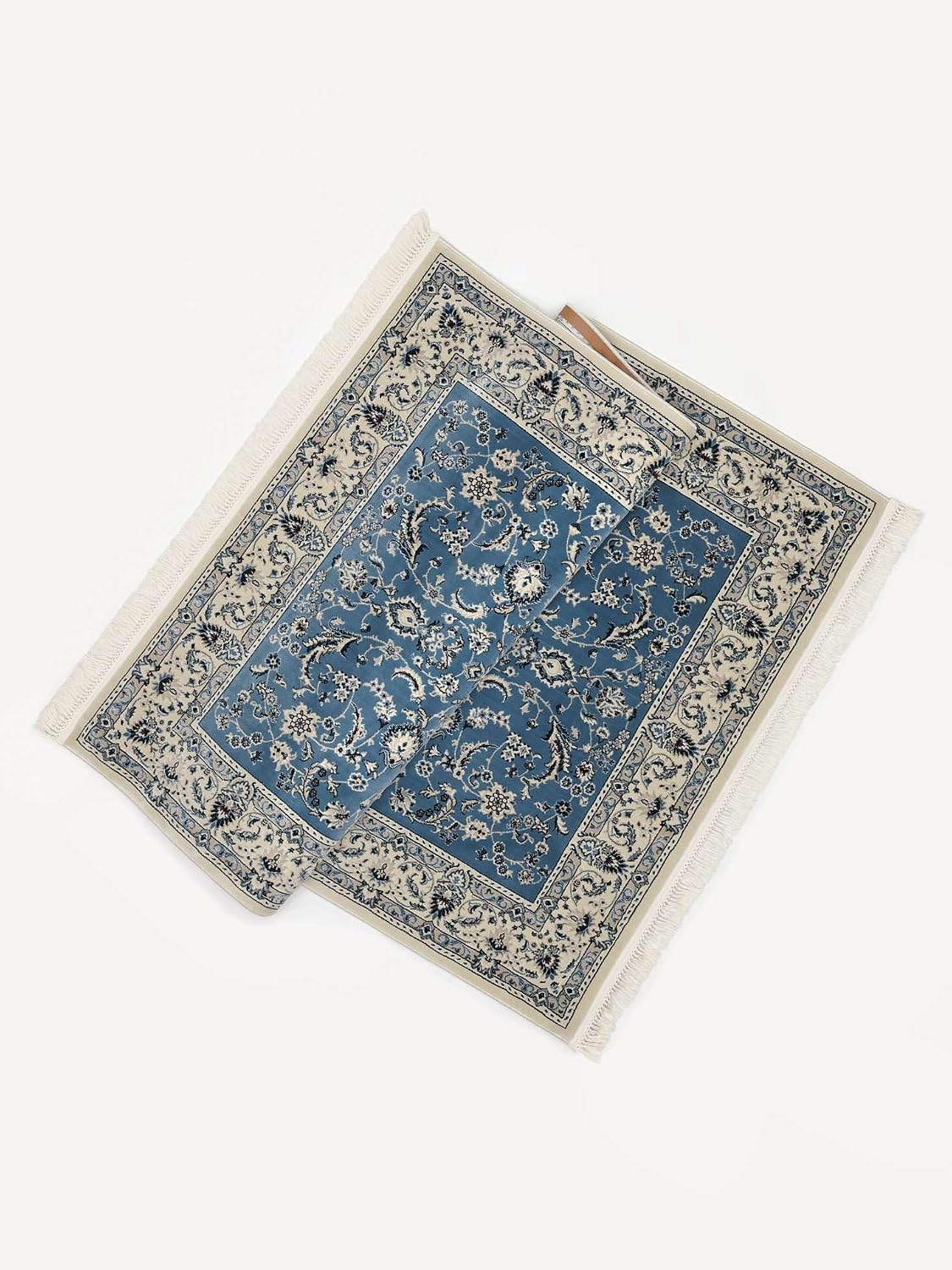 Detalle de RugVista Nain Florentine Rug, 160 x 230 cm, Light Blue, Medium Pile