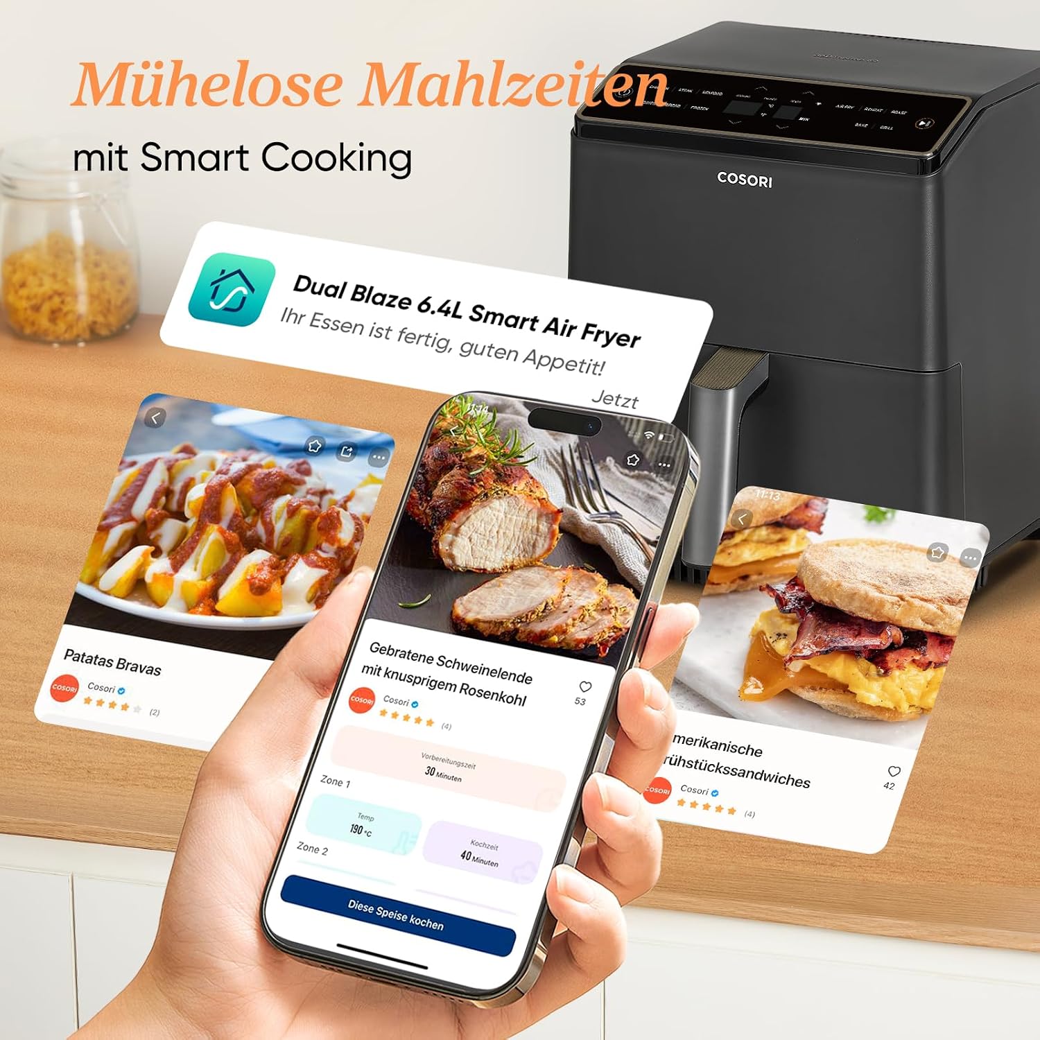 Thumbnail 4 de COSORI Dual Blaze 6,4L Airfryer