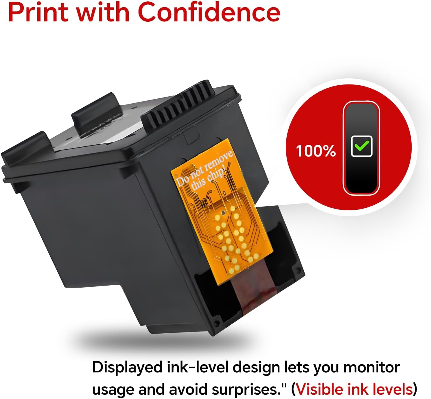 Detalle de Kimveway PG-275XL CL-276XL Combo Pack Ink Cartridges, Black and Colour