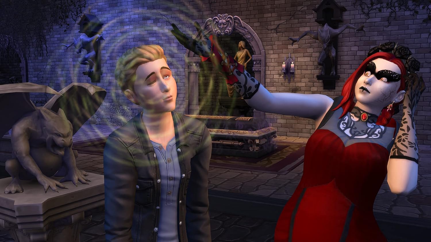 Detalle de Die Sims 4 Vampire (GP4) Gameplay-Pack für PC (Origin Download Code) – Deutsch