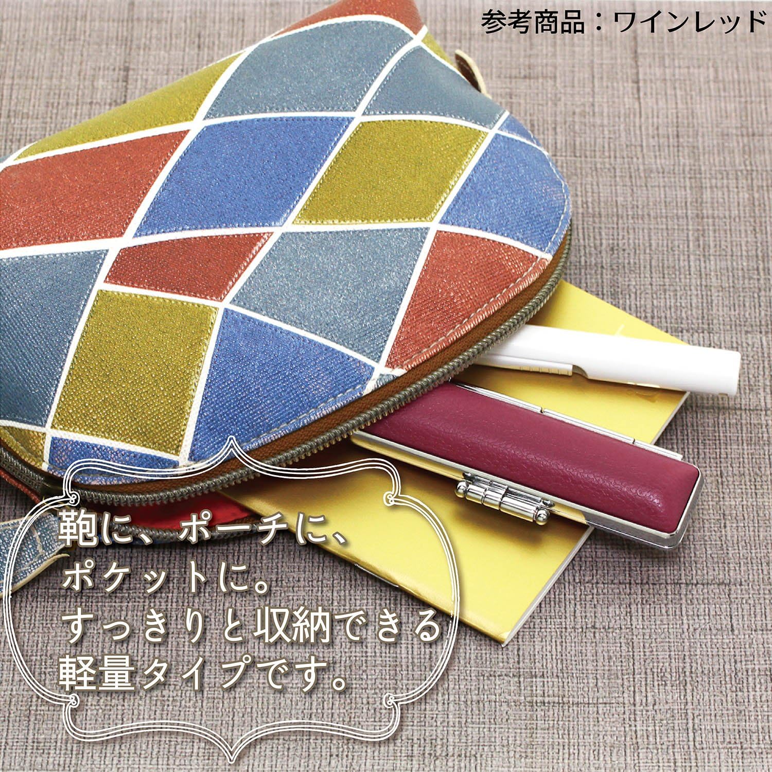 Thumbnail 4 de サンビー IB-FO1212 フォーマル印鑑ケース ブラック、12mm丸・60mm丈対応