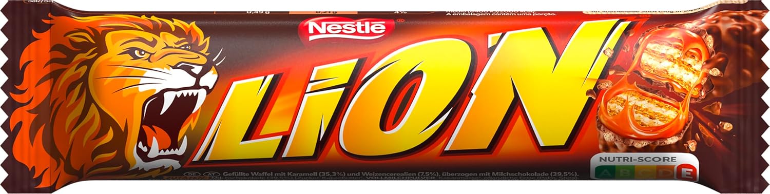 Detalle 1 de NESTLÉ LION Choco 24er Pack Schokoriegel 🍫