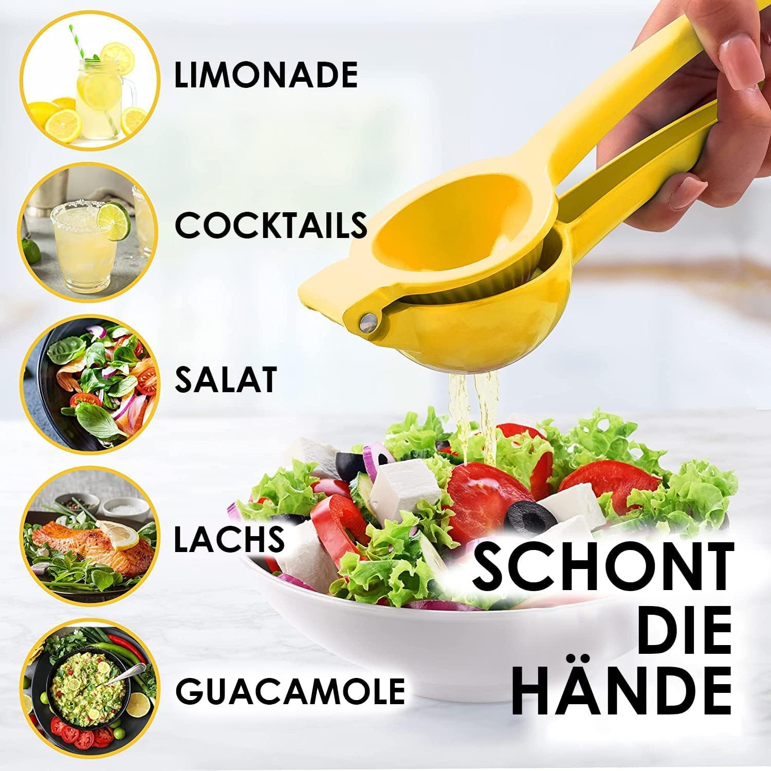 Thumbnail 3 de Zulay Kitchen 7 cm Zitronenpresse Edelstahl
