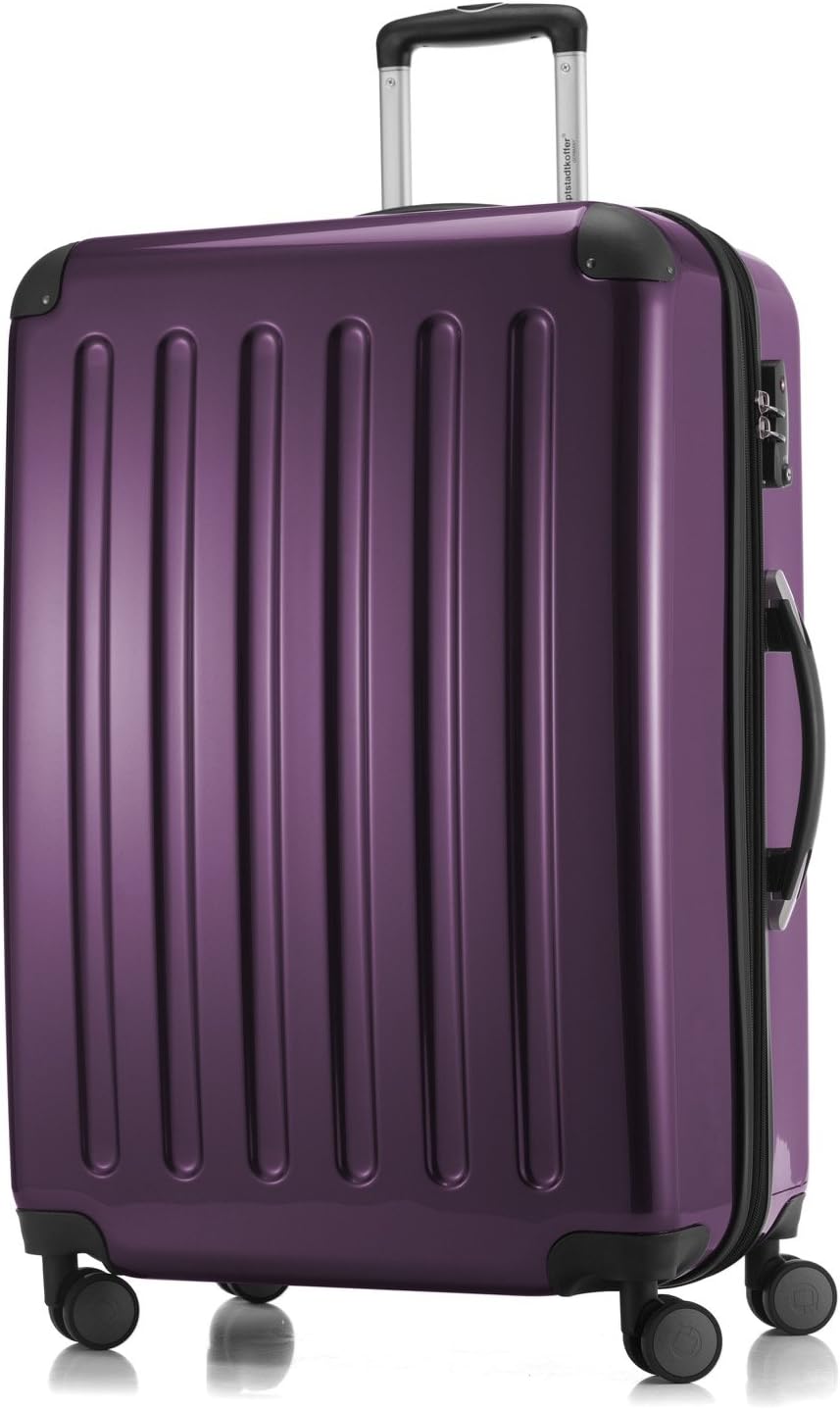 Detalle de HAUPTSTADTKOFFER Valigia Rigida Alex TSA 75 cm, 119 L, Colore Viola