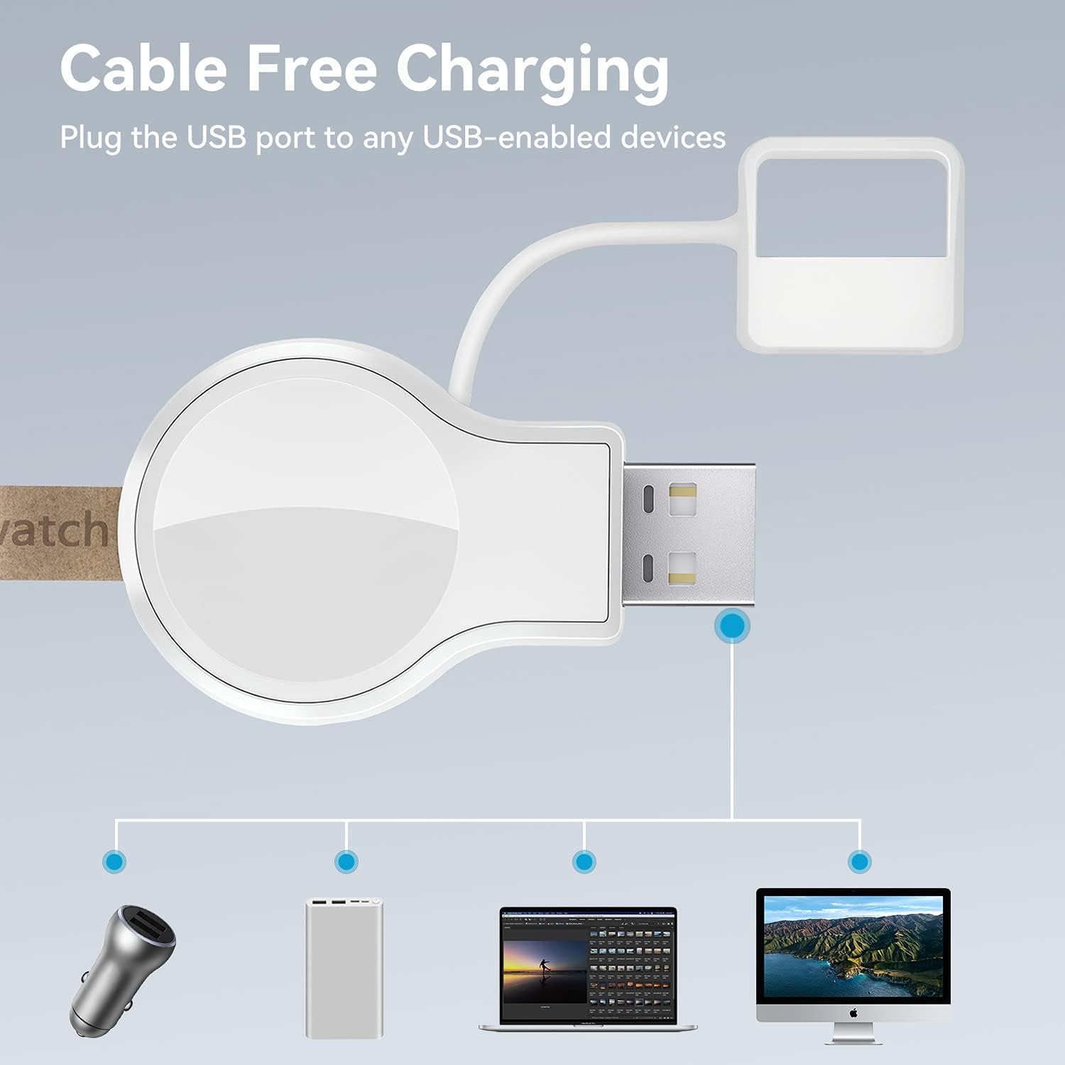 Thumbnail 3 de LVFAN Wireless Charger for Apple Watch 2
