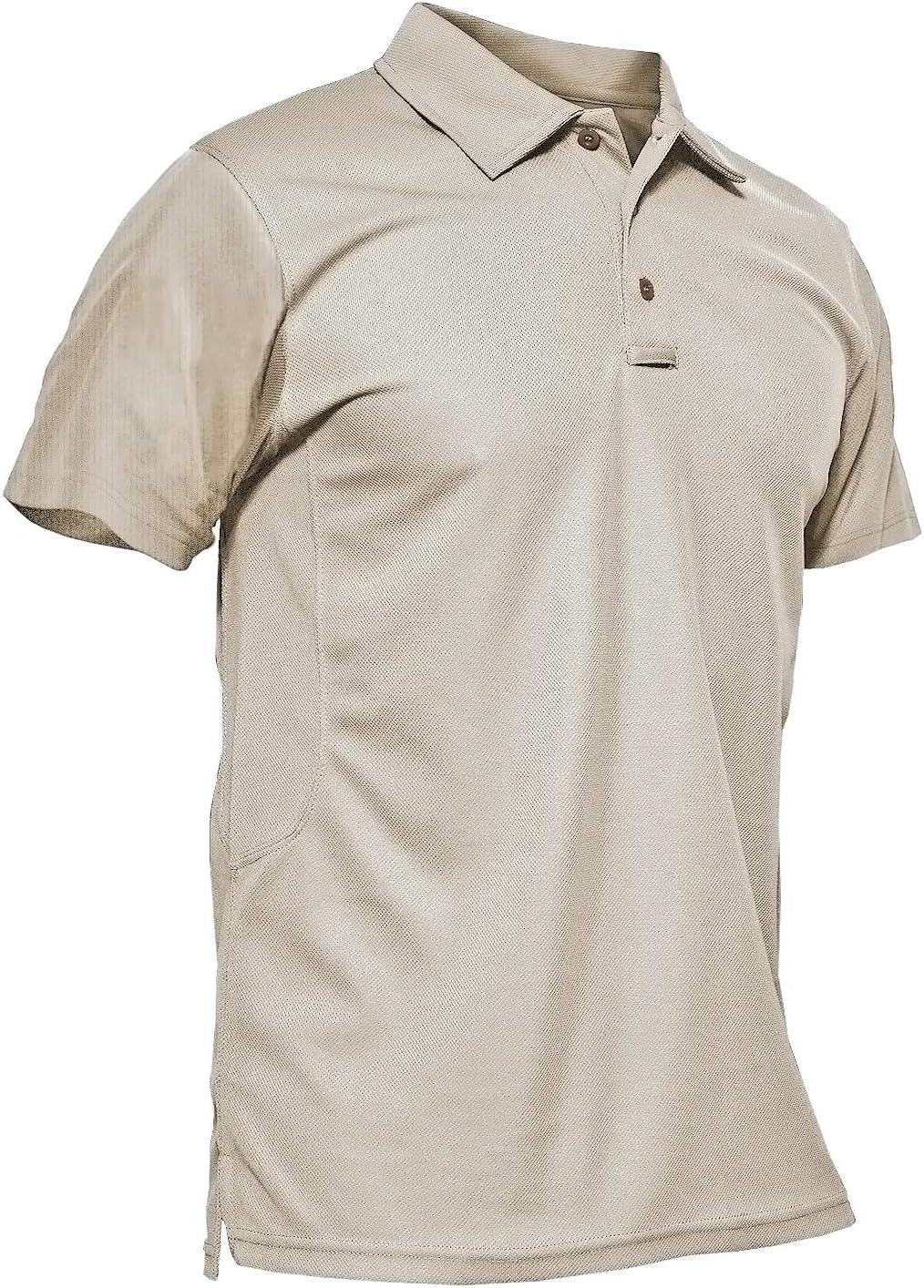 Thumbnail 6 de Polo homme KEFITEVD à séchage rapide en polyester piqué (manches courtes) pour activités d’été
