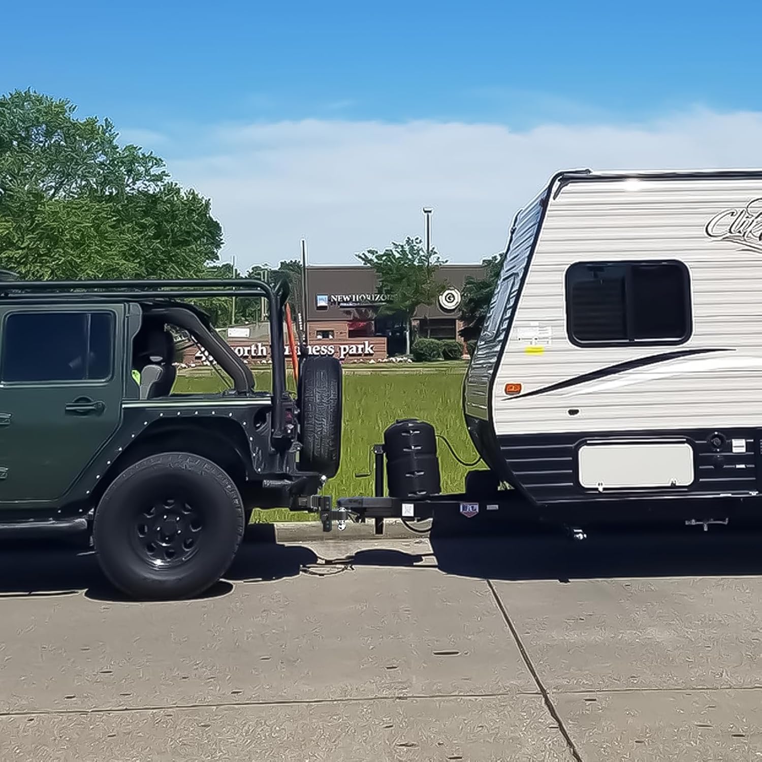 Thumbnail 6 de Adjustable Trailer Truck Drop Hitch 6" Drop 12500 lbs 🚚